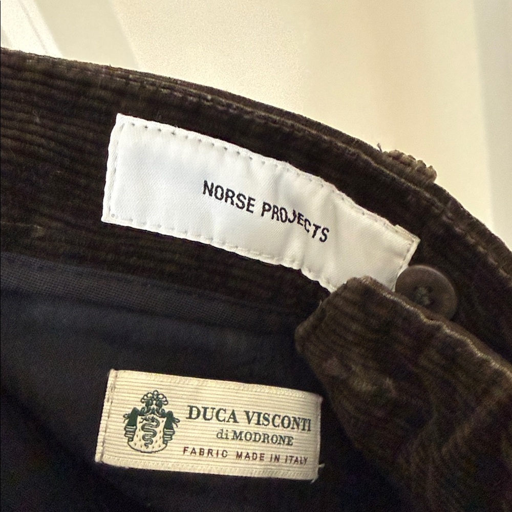 Norse Projects Corduroy Pant - 30" - Picture 4 of 6